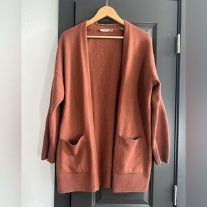 Vince Open Front 100% Cashmere Cardigan Sweater